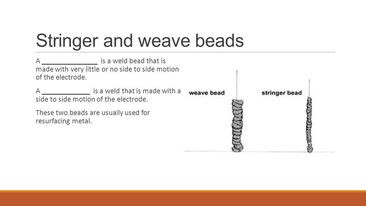 SMAW Beads and Fillet Welds ppt download